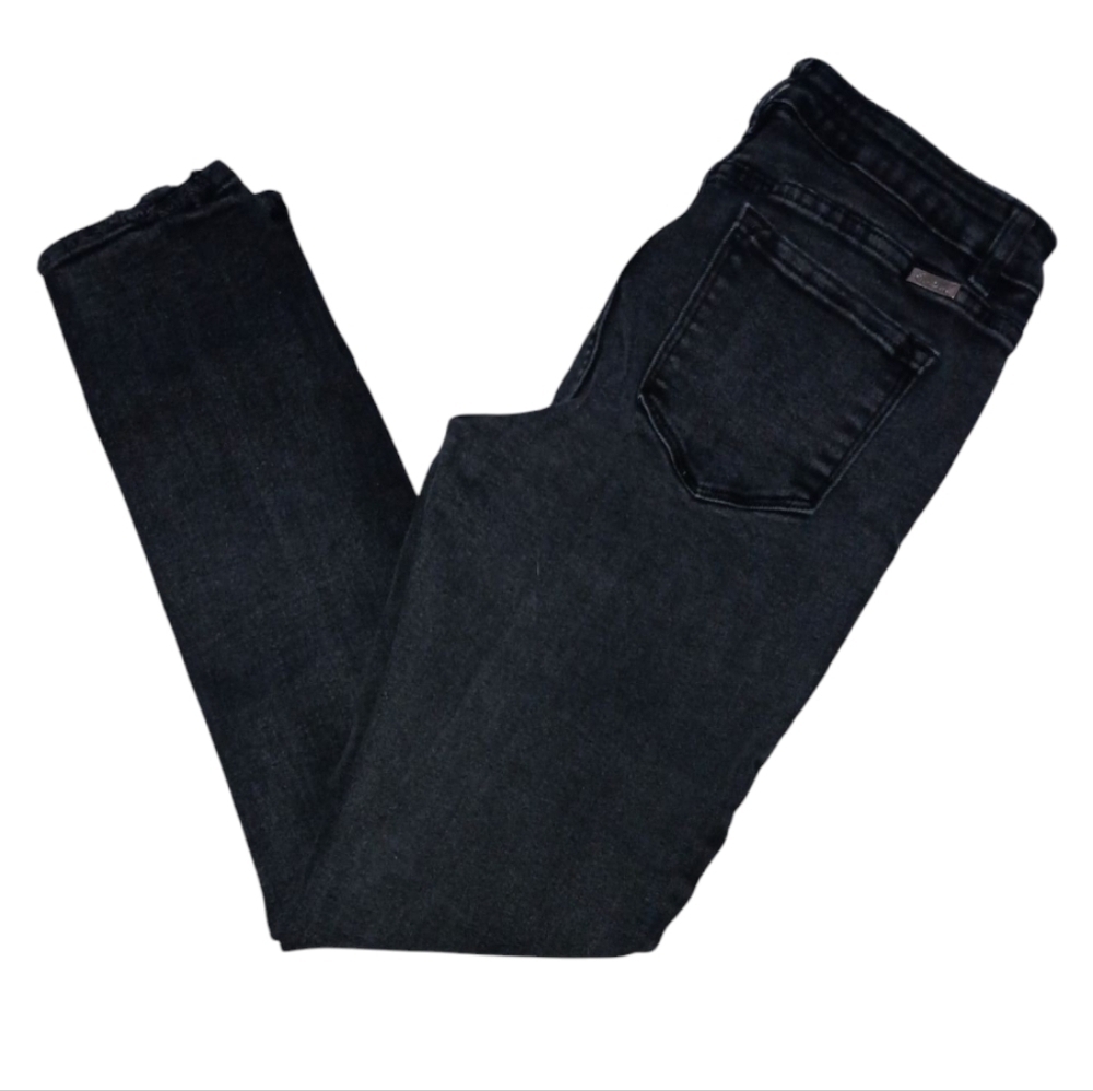 KanCan Black Skinny Jeans With Destroyed Hem Size 9